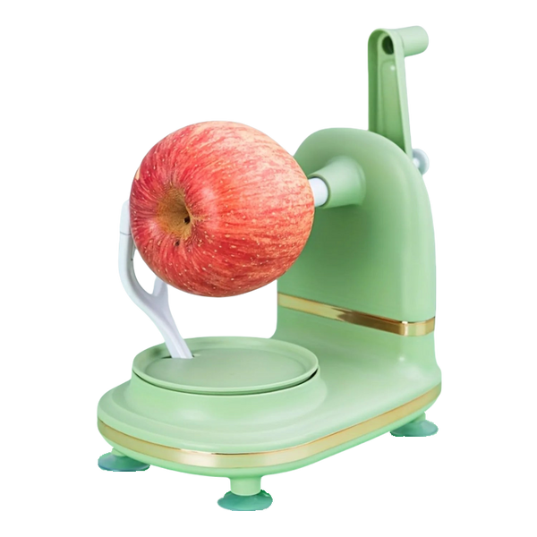 Pear Peeler and Slicer Set with Stainless Steel Blades - Powerful Suction Base for Apples, Potatoes, Kitchen Gadgets