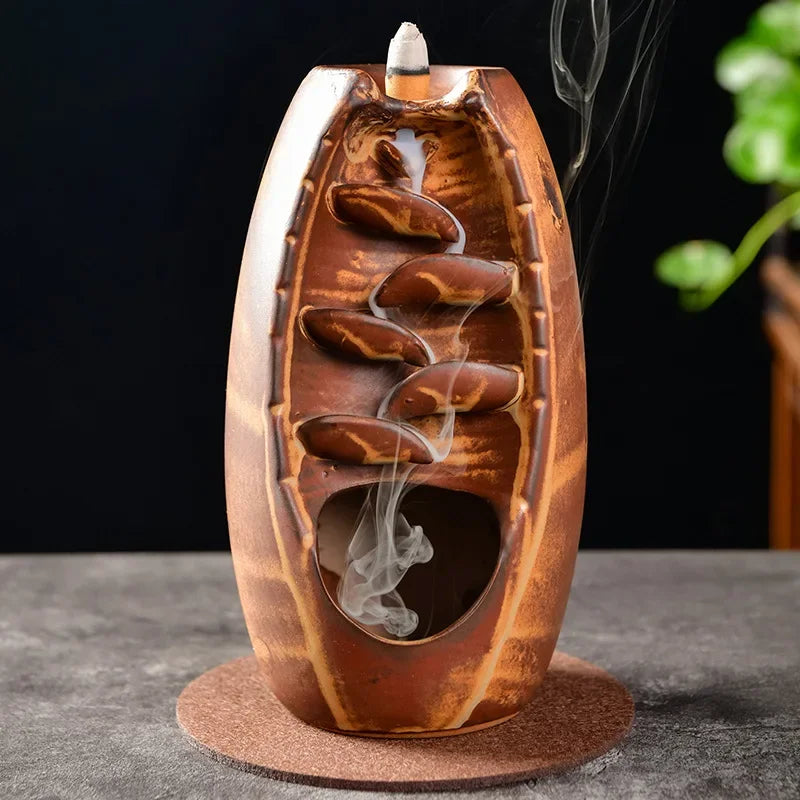 Lucky Feng Shui Backflow Incense Burner